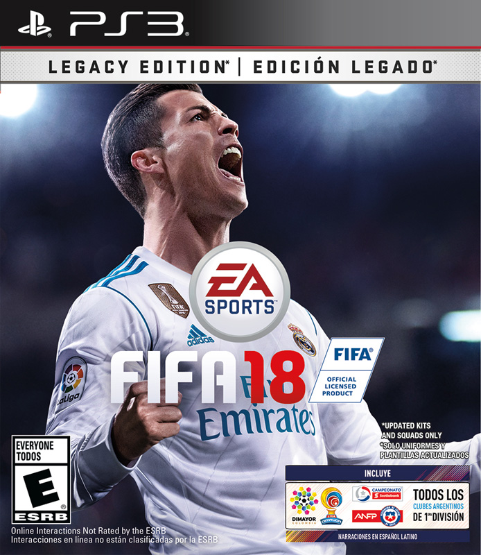 Fifa 18 ps3 управление