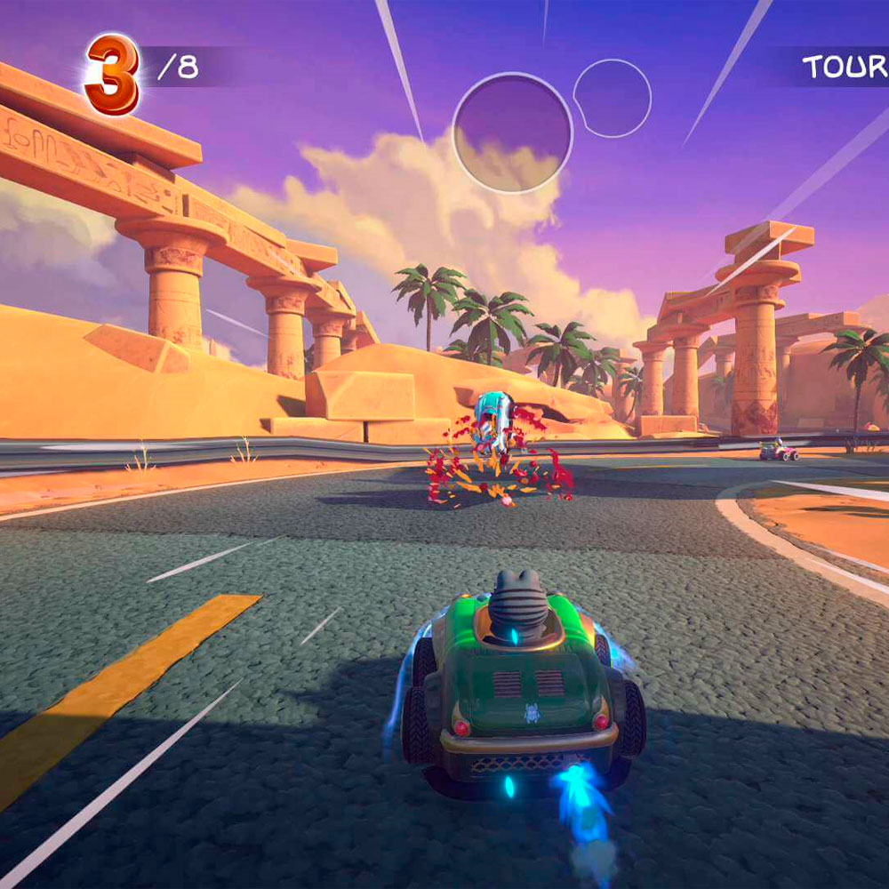 maximum games garfield kart furious racing