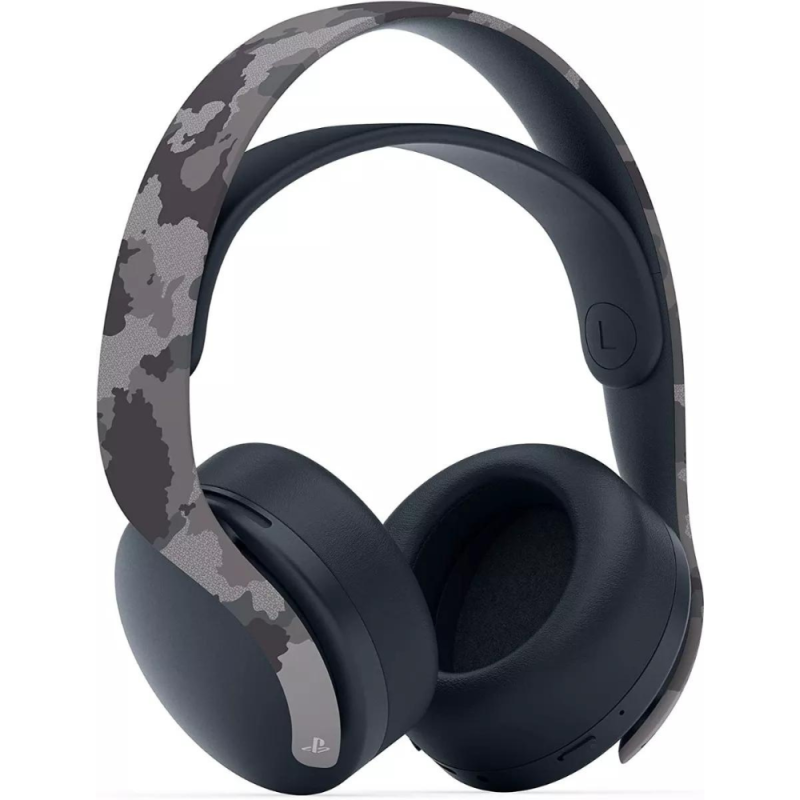 Auriculares Inalámbricos Playstation Ps5 Gray Camo Gris