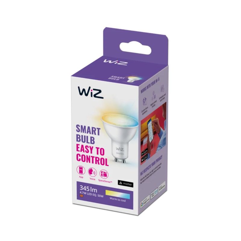 Lampara Dicroica 4.7W Led Wiz Wifi GU10 Blanco Regulable