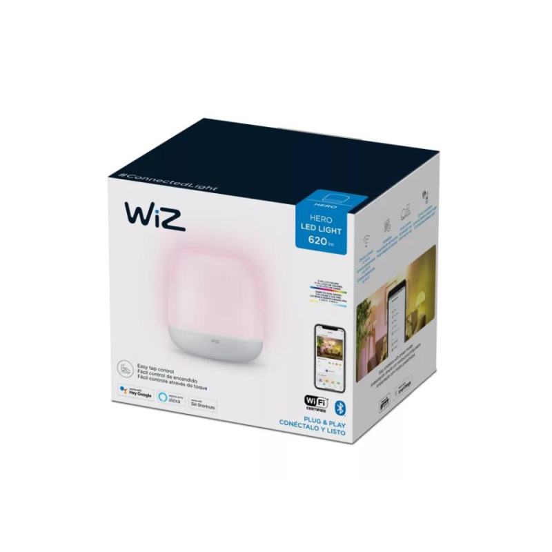 Lampara de Mesa Portatil Hero Smart Led Wiz Wifi RGB