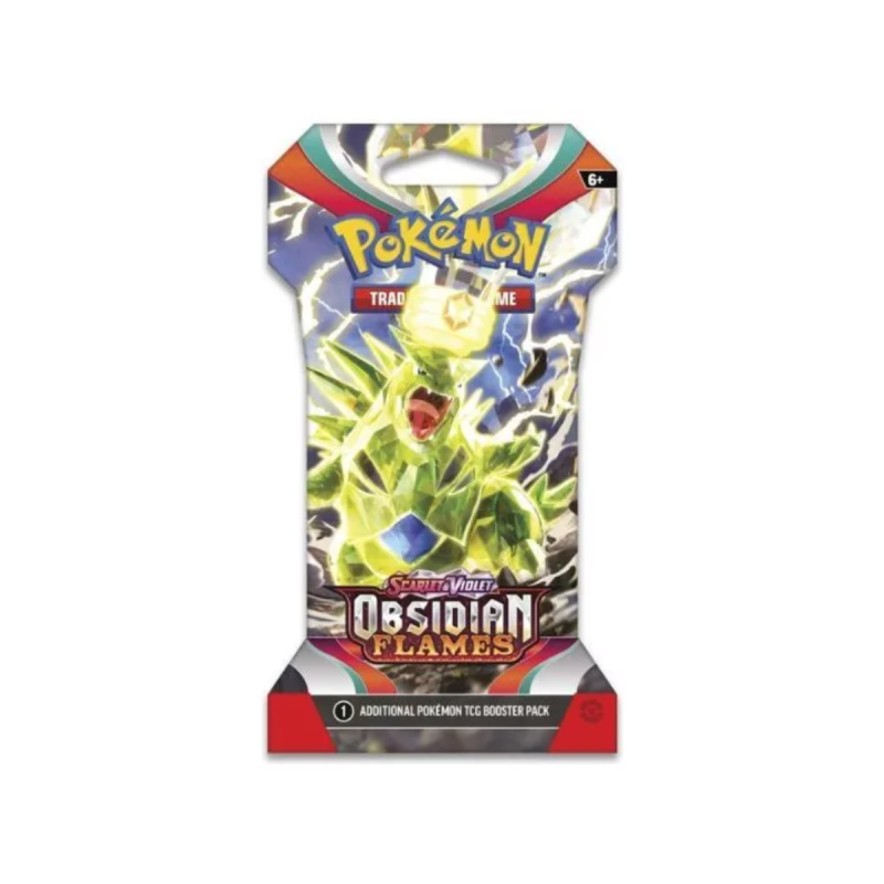 Cartas Pokemon TCG Scarlet & Violet Obsidian Flames Booster Pack Sleeved Ingles Originales