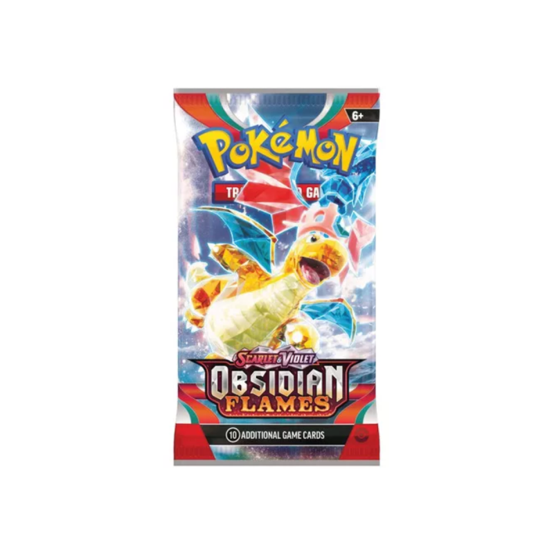 Cartas Pokemon TCG Scarlet & Violet Obsidian Flames Booster pack inglés Originales