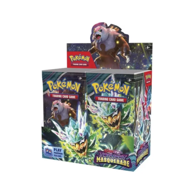 Cartas Pokemon TCG Scarlet & Violet Twilight Masquerade Booster Pack Inglés Originales