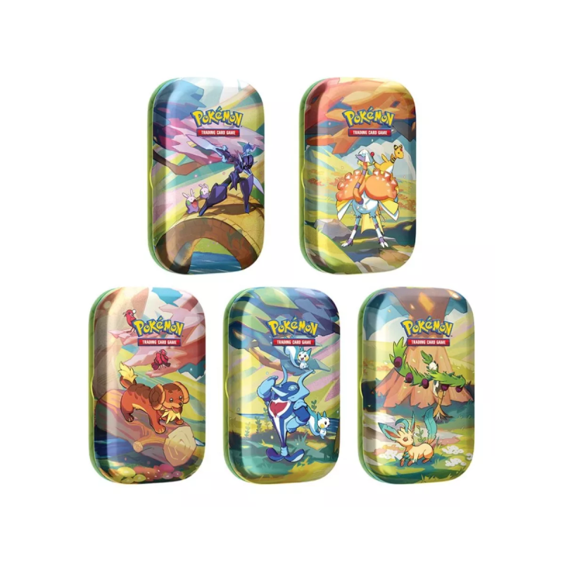 Cartas Pokemon TCG Vibrant Paldea Mini Tin Minilata Español Originales